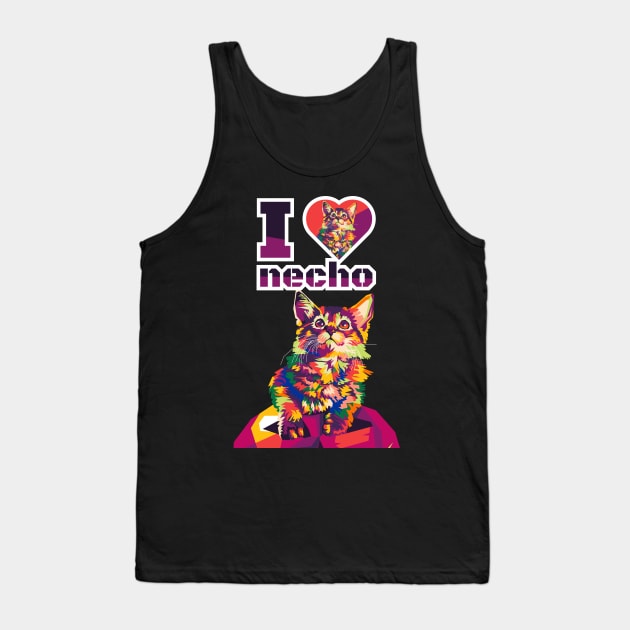 necho Tank Top by cool pop art house